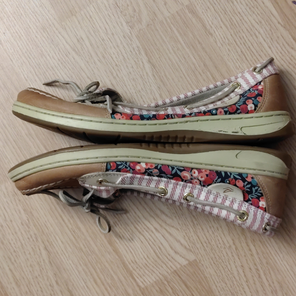 Sperry Top-Siders Angelfish Liberty Floral. Leather Comfy - Picture 6 of 9